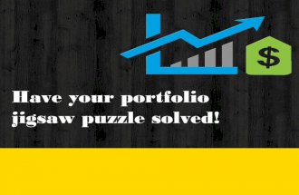 Have your portfolio jigsaw puzzle solved!