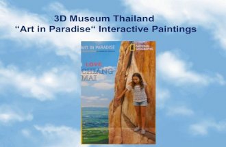 Museu da Tailândia a 3 dimensões.