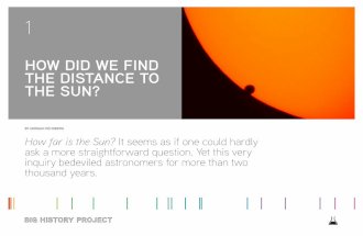 Unit 1: How Did We Find the Distance to the Sun?