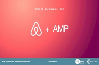 TechSEO Boost 2017: AMPing Airbnb