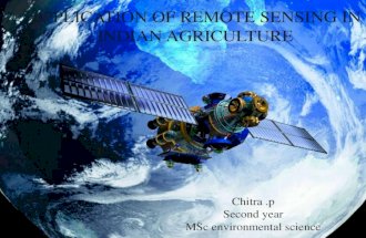 Remote sensing in agriculture
