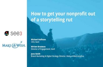 How to Get your Nonprofit out of a Storytelling Rut