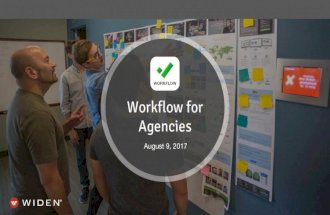 Workflow for agencies