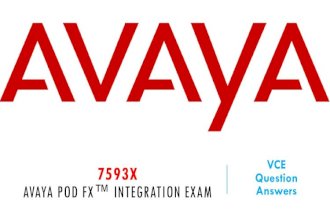 Avaya 7593X VCE & 7593X Dumps
