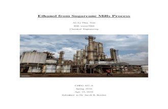 CHEG 407-Case 2-Ethanol from Sugarcane Mills Process