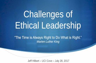 Jeff Hilbert - Lunch & Learn July 28, 2017