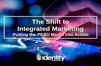 The Shift to Integrated Marketing: Putting the PESO Model Into Action