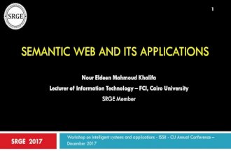Semantic web and its applications