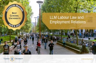 LLM Labour Law and Employment Relations  4 november 2017