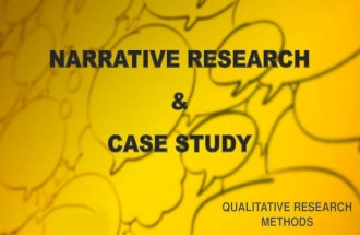 Narrative research and case study
