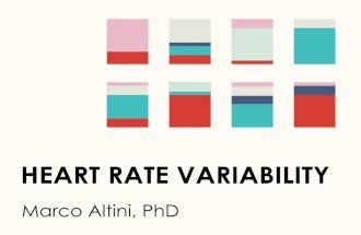 Heart rate variability, technology and applications