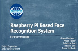 Face Recognition System for Door Unlocking