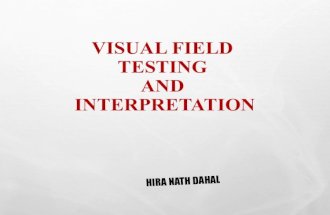 Visual field testing and interpretation