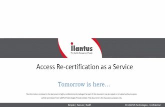 Access Re-certification as a Service