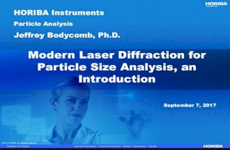 Modern Laser Diffraction for Particle Analysis
