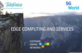 Telefonica innovation edge computing and services
