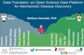 Data Translator: an Open Science Data Platform for Mechanistic Disease Discovery