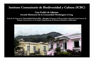 Instituto Comunitario de Biodiversidad y Cultura