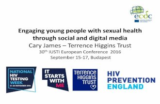 Engaging young people with sexual health through social and digital media - IUSTI Europe 2016, ECDC symposium