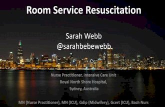 Resus Room Service - Sarah Webb
