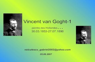 Vincent Van Goght 1