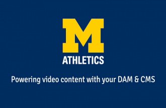 Powering video content with your DAM & CMS