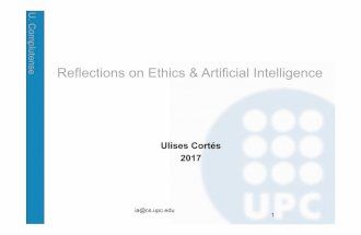 Meditaciones a propósito de la cuestión Ética y la IA