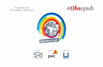 18ème Observatoire de l’e-pub - SRI - UDECAM - 1er semestre 2017