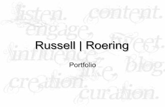 Russell Roering Portfolio