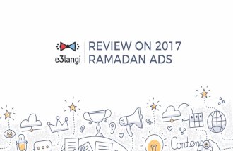 E3langi Review on 2017 Ramadan Ads