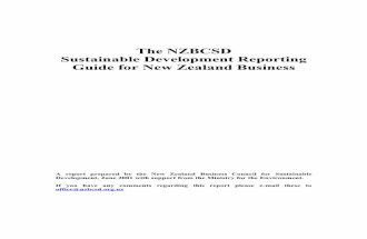 NZBCSD Sustainable Development Reporting Guide for New ...
