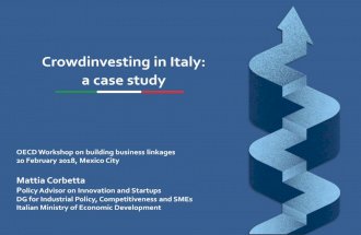 Mattia Corbetta - Crowdinvesting in Italy: a case study
