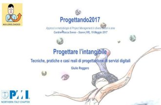 Progettare l’intangibile - Progettando 2017