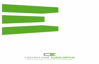 Indice - eurocarpen.com · a journey of expertise and experience. Costruzione Eurocarpen, based in Monopoli (province of Bari), operates in the construction sector with great expertise