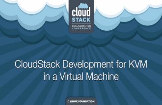 CloudStack Development for KVM in a Virtual Machine · To familiarize programmers with developing for CloudStack using a virtualized KVM host . Prerequisites 1) Computer Hypervisor