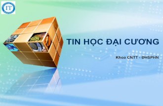 TIN HỌC ĐẠI CƯƠNG - fit.hnue.edu.vnfit.hnue.edu.vn/~thodx/data/tindc/1_Chuong123_103.pdf · Phần cứng máy tính 2.1. Khái niệm: Phần cứng máy tính là các bộ