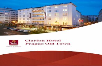 Clarion Hotel Prague Old Town · Group of at least 20 participants / package RIVA In case of interest - refreshment according to your requirements (gluten-free dishes, vegetarian