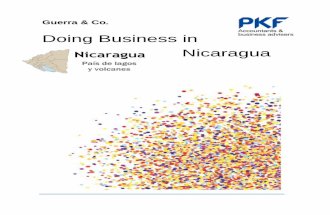 Doing Business in Nicaragua - pkfnicaragua.com.ni Business Nicaragua es.pdf · Desde la ubicación geográfica estratégica que ofrece el país, situación económica general presente