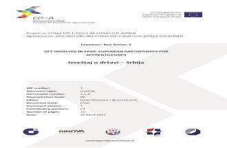 Izveštaj o državi Srbija - supportapprenticeships.eusupportapprenticeships.eu/wp-content/uploads/2017/01/1.1.4.Country... · Srednjim obrazovanjem i vaspitanjem stiču se znanja