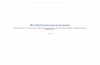 Echinococcoses - CAMPUS NUMERIQUEScampus.cerimes.fr/parasitologie/enseignement/echinococcoses/site/html/... · © UMVF - Université Médicale Virtuelle Francophone Table des matières