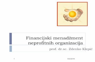 Financijski menadžment neprofitnih organizacija - ef.sum.baef.sum.ba/sites/default/files/nastavni-materijali/financiranje.pdf · Financijski menadžment 3 6/2/2016 Temeljni dugoročni