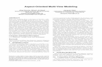 Aspect-Oriented Multi-View Modeling - Uniorbilu.uni.lu/bitstream/10993/3910/1/Kienzle_RAM_aosd2009.pdf · Aspect-Oriented Multi-View Modeling Jörg Kienzle, Wisam Al Abed School of