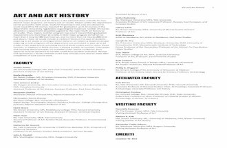 Art and Art History - Wesleyan University · painting to post-Katrina site-specificity, this course provides an introduction to the practice of art history by way of recent works