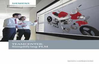 Siemens PLM Software TEAMCENTER: Simplifying PLM · 티-CAD 및 멀티 도메인 설계 프로세스를 제어하고 안전한 단일 소스 내에서 해당 데이터를 관리할