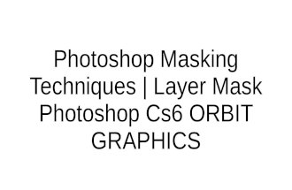 Photo Image masking Service |ORBIT GRAPHICS