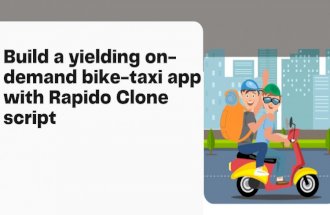 Build a yielding on-demand bike-taxi app with Rapido Clone script
