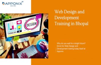 Web Designing Training in Bhopal - 100% Job Guaranteed, Request Demo