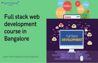 No.1 Full Stack web development course in Bangalore