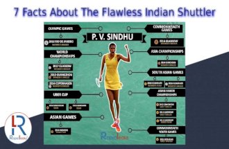 PV Sindhu Facts