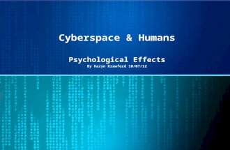 Cyber Psychology & Cyber Sociology - Presentation and Overview
